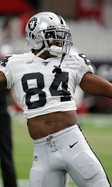 Antonio Brown not with Raiders amid reports of suspension